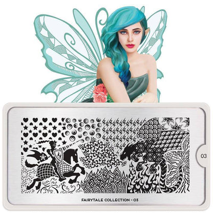Fairytale 03 ✦ Nail Stamping Plate - MoYou London