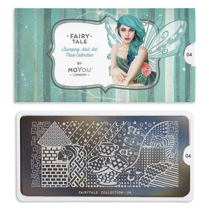 Fairytale 04 ✦ Nail Stamping Plate - MoYou London