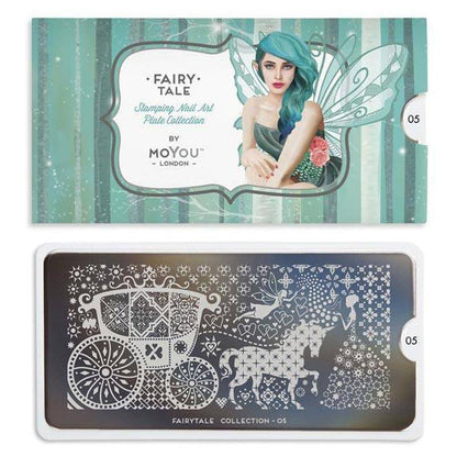 Fairytale 05 ✦ Nail Stamping Plate - MoYou London