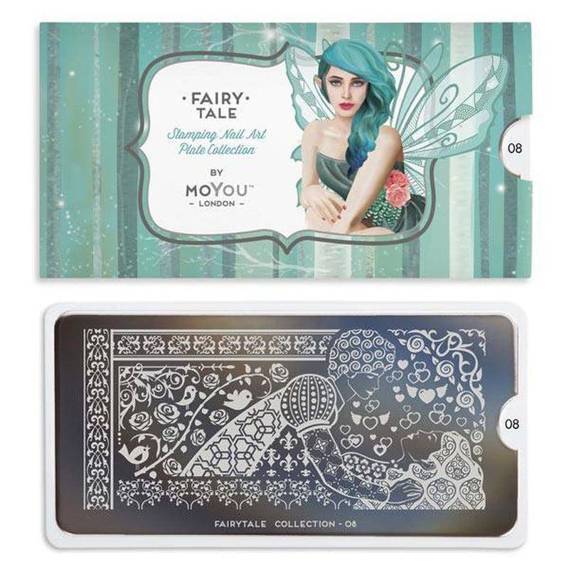 Fairytale 08 ✦ Nail Stamping Plate - MoYou London