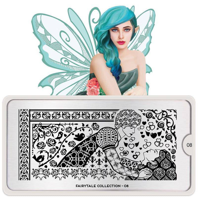 Fairytale 08 ✦ Nail Stamping Plate