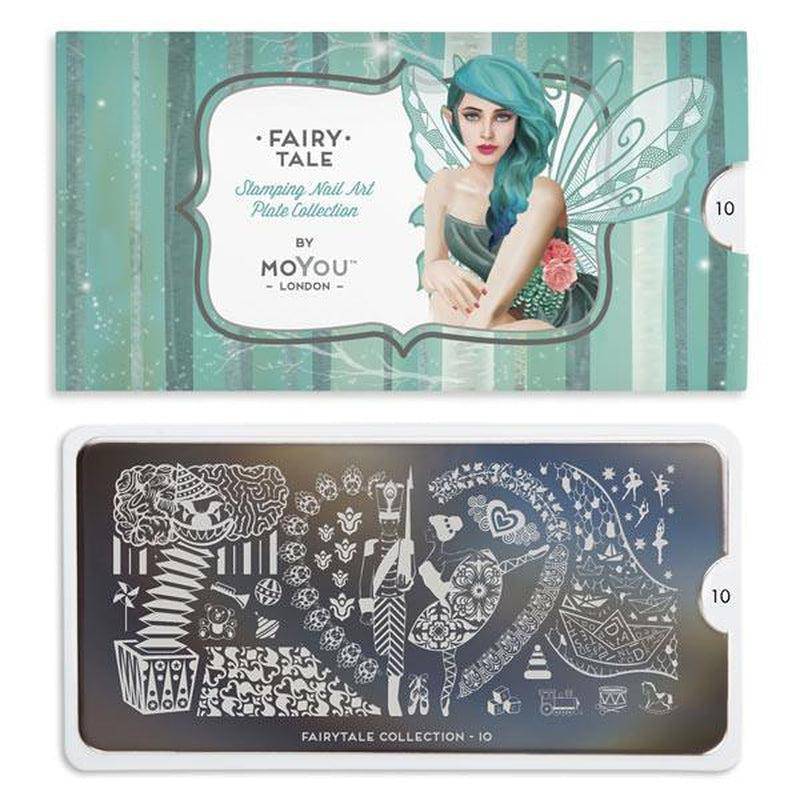 Fairytale 10 ✦ Nail Stamping Plate - MoYou London