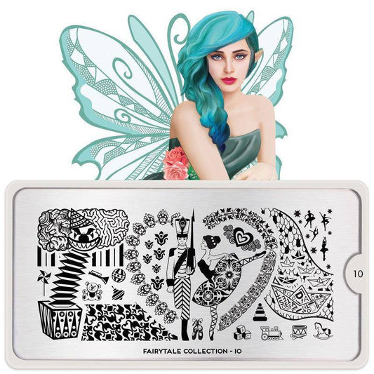 Fairytale 10 ✦ Nail Stamping Plate - MoYou London