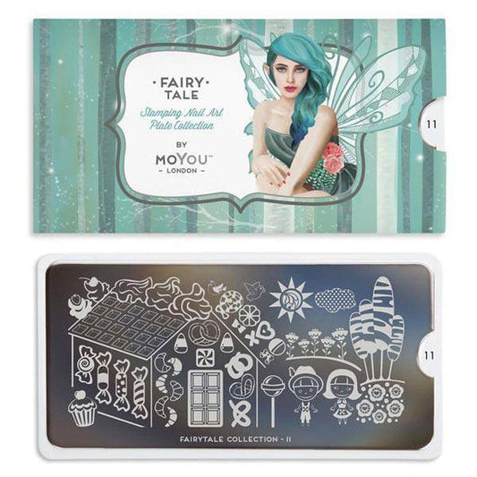 Fairytale 11 ✦ Nail Stamping Plate - MoYou London