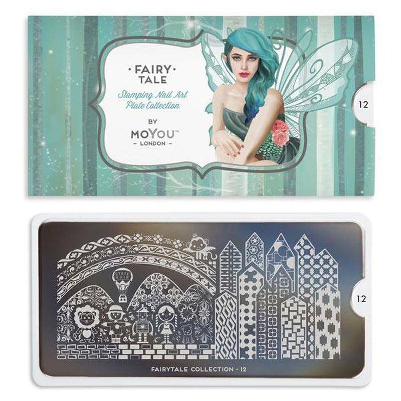 Fairytale 12 ✦ Nail Stamping Plate - MoYou London