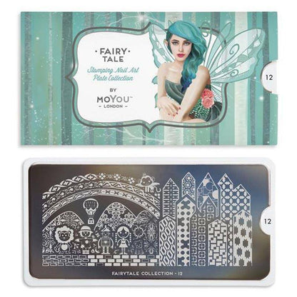 Fairytale 12 ✦ Nail Stamping Plate - MoYou London