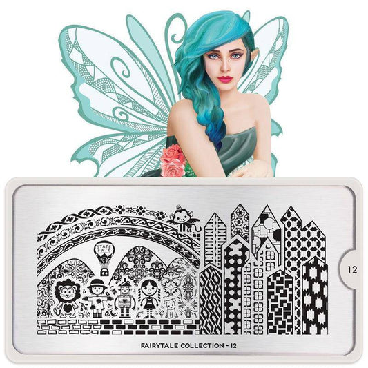 Fairytale 12 ✦ Nail Stamping Plate - MoYou London