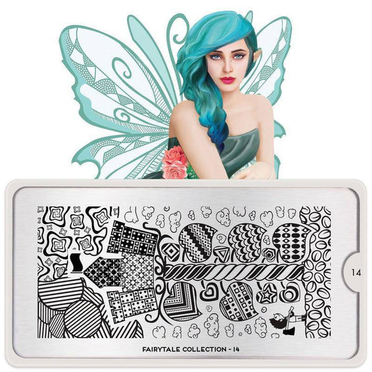 Fairytale 14 ✦ Nail Stamping Plate - MoYou London