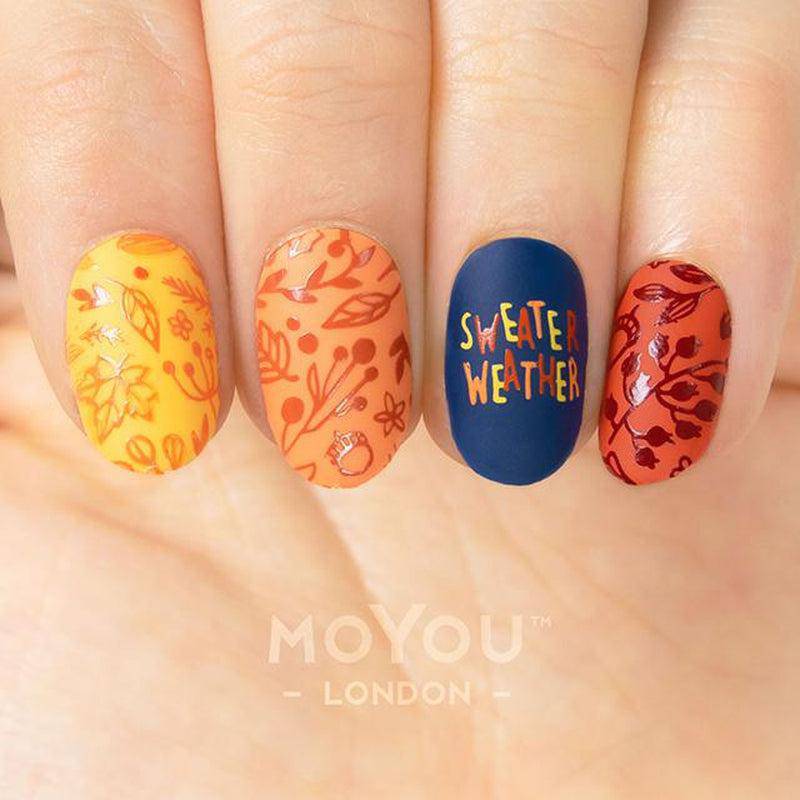 Fall in Love 04 ✦ Nail Stamping Plate - MoYou London