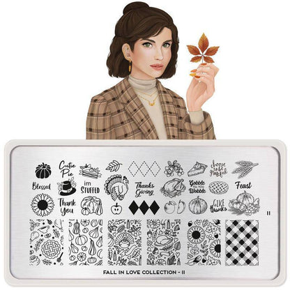 Fall in Love 11 ✦ Nail Stamping Plate - MoYou London