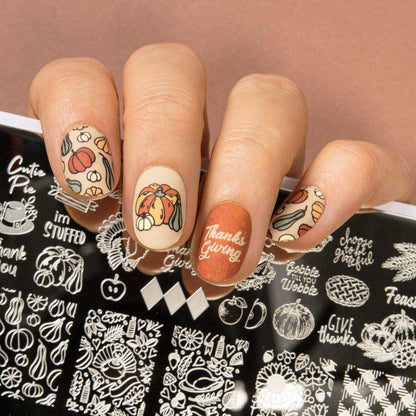 Fall in Love 11 ✦ Nail Stamping Plate - MoYou London