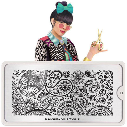 Fashionista 11 ✦ Nail Stamping Plate - MoYou London