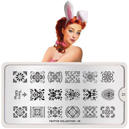 Festive 23 ✦ Nail Stamping Plate - MoYou London