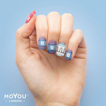 Festive 34 ✦ Nail Stamping Plate - MoYou London