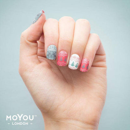 Festive 35 ✦ Nail Stamping Plate - MoYou London
