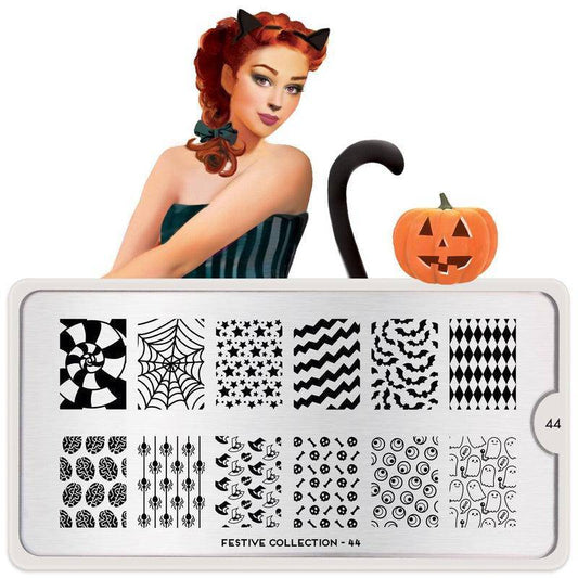 Festive 44 ✦ Nail Stamping Plate - MoYou London