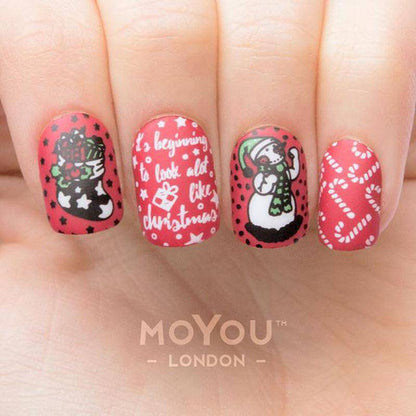 Festive 46 ✦ Nail Stamping Plate - MoYou London