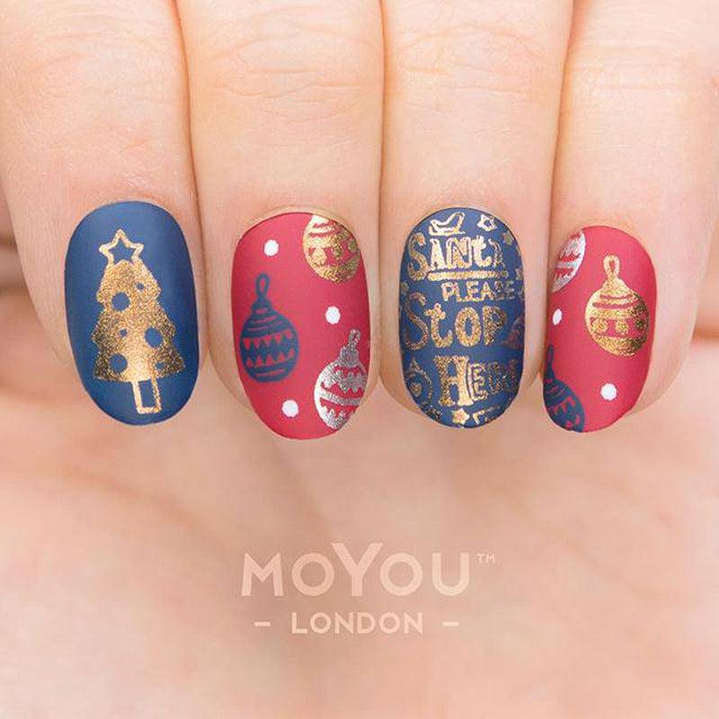 Festive 55 ✦ Nail Stamping Plate - MoYou London