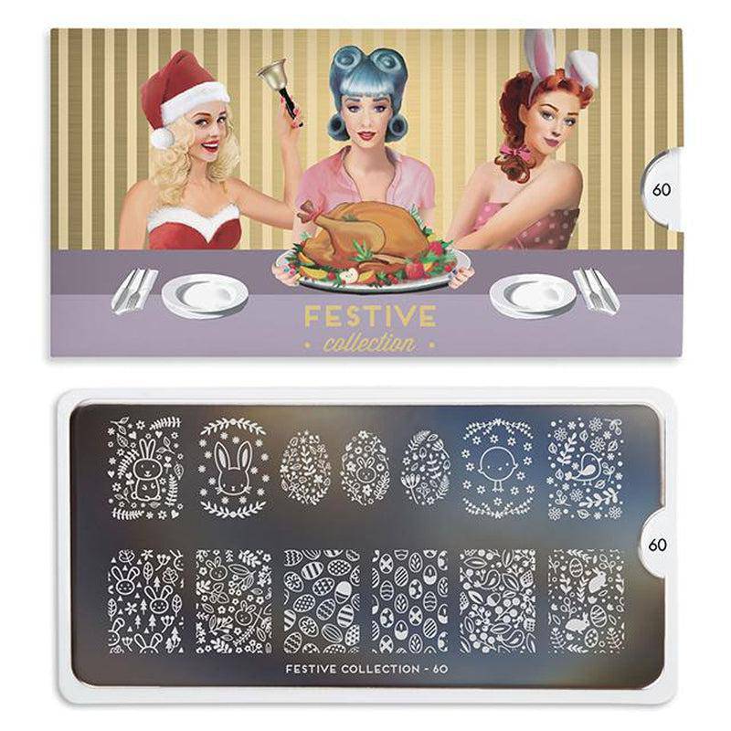 Festive 60 ✦ Nail Stamping Plate - MoYou London