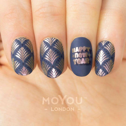 Festive 71 ✦ Nail Stamping Plate - MoYou London