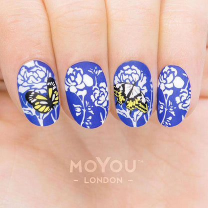 Flower Power 05 ✦ Nail Stamping Plate - MoYou London