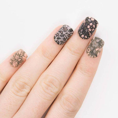 Flower Power 08 ✦ Nail Stamping Plate - MoYou London