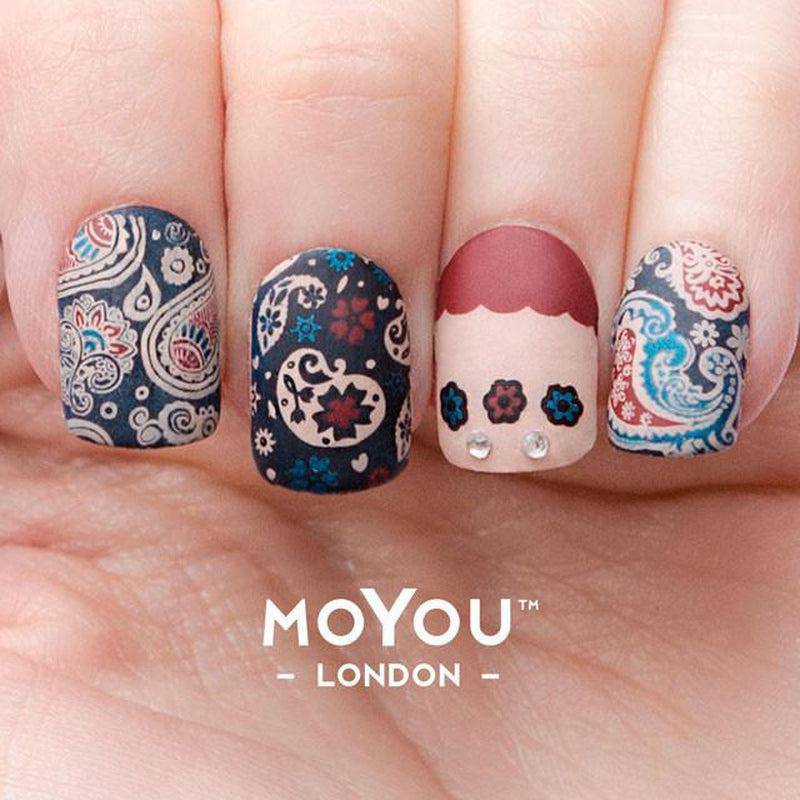 Flower Power 16 ✦ Nail Stamping Plate - MoYou London