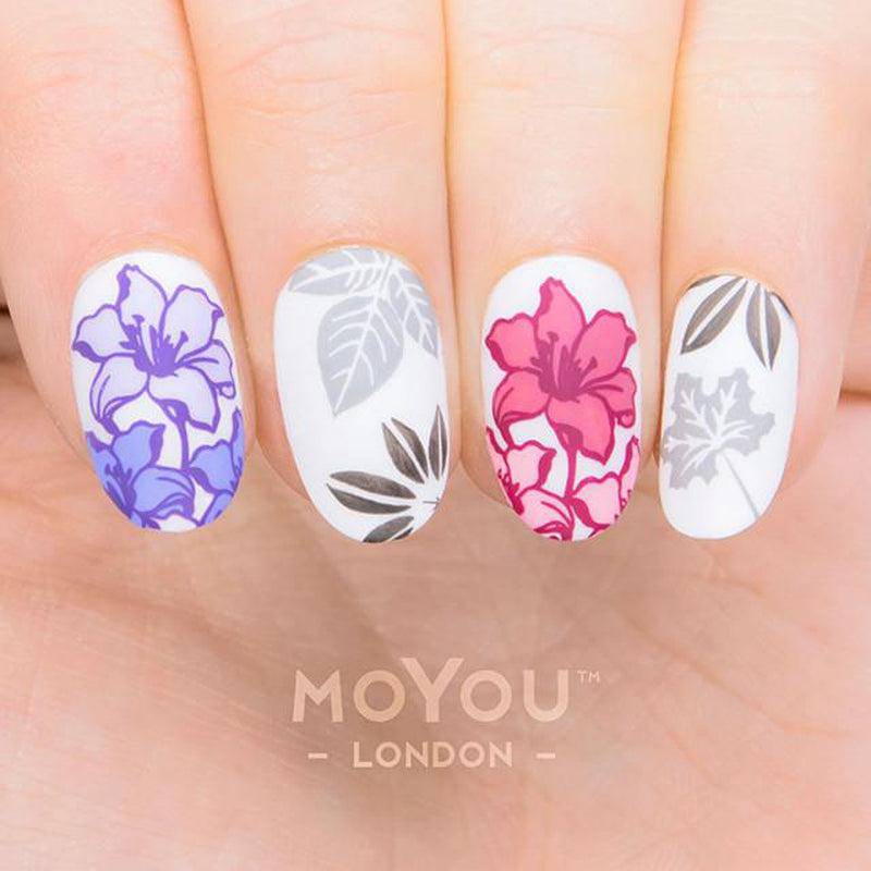 Flower Power 17 ✦ Nail Stamping Plate - MoYou London