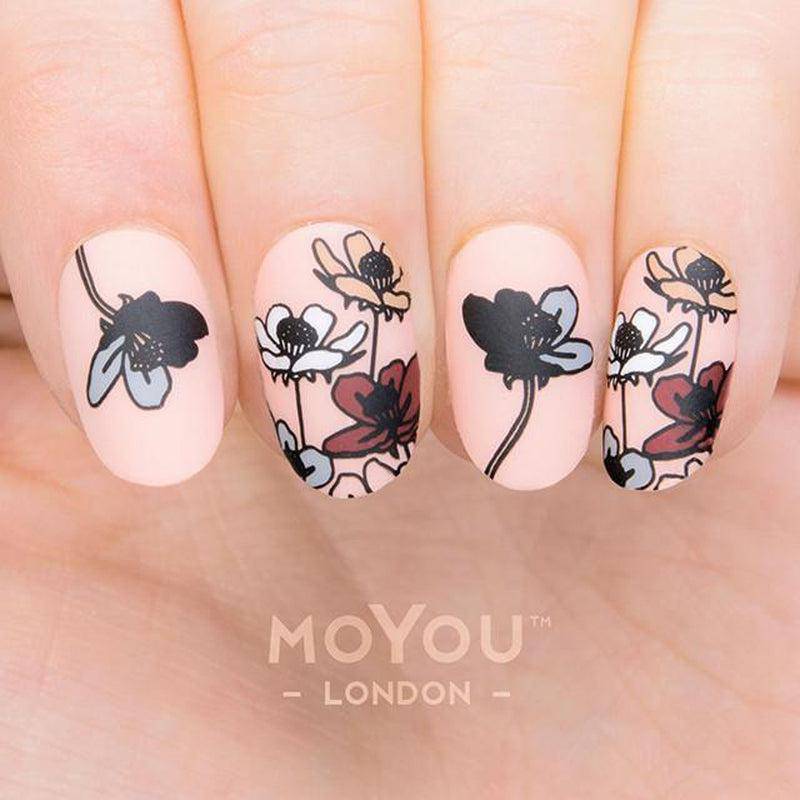 Flower Power 19 ✦ Nail Stamping Plate - MoYou London