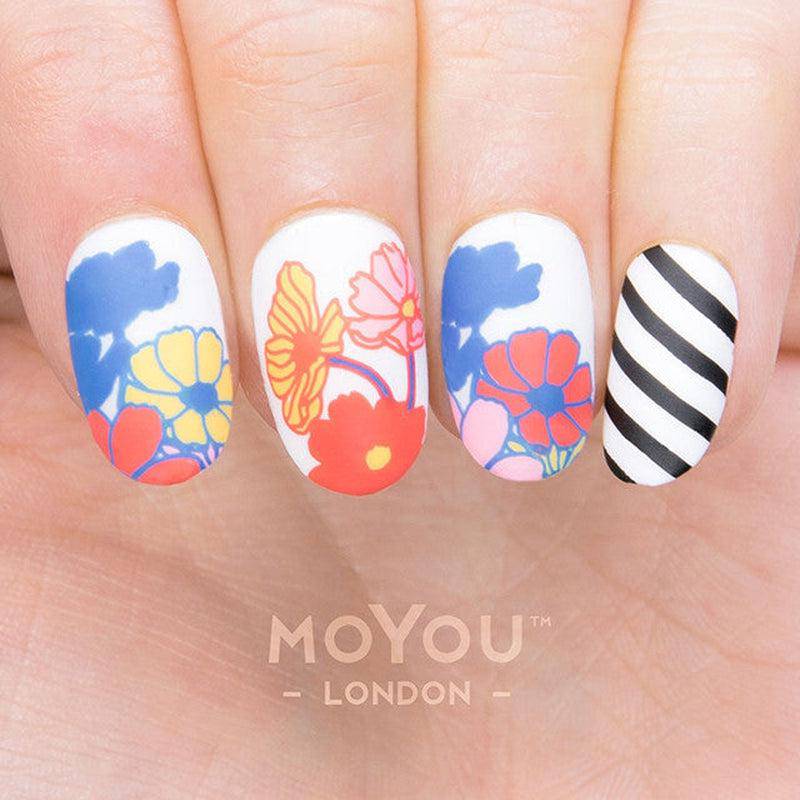 Flower Power 20 ✦ Nail Stamping Plate - MoYou London
