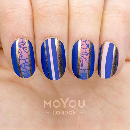 Flower Power 23 ✦ Nail Stamping Plate - MoYou London