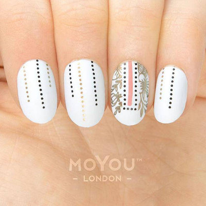 Flower Power 24 ✦ Nail Stamping Plate - MoYou London