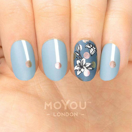 Flower Power 27 ✦ Nail Stamping Plate - MoYou London