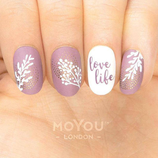 Flower Power 28 ✦ Nail Stamping Plate - MoYou London