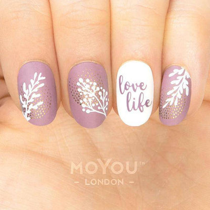 Flower Power 28 ✦ Nail Stamping Plate - MoYou London