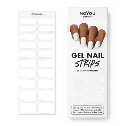 Gel Nail Strip ★ Snow White - MoYou London