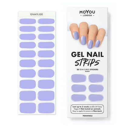 Gel Nail Strip ★ Periwinkle - MoYou London