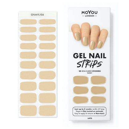 Gel Nail Strip ★ Latte - MoYou London