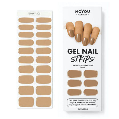 Gel Nail Strip ★ Cappuccino - MoYou London
