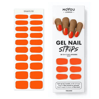 Gel Nail Strip ★ Volcano - MoYou London