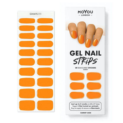 Gel Nail Strip ★ Carrot Cake - MoYou London