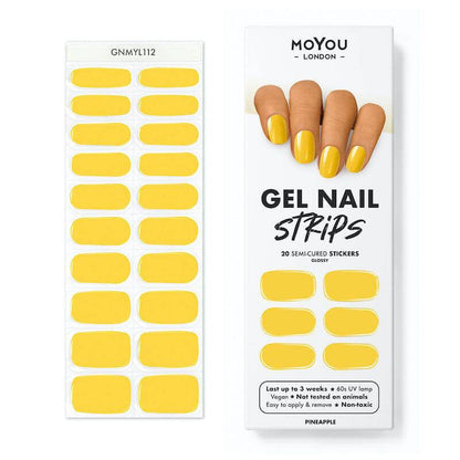 Gel Nail Strip ★ Pineapple - MoYou London