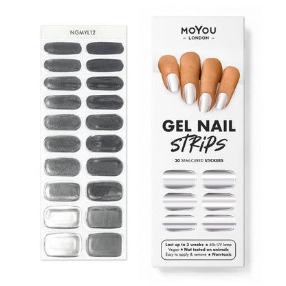 Gel Nail Strip ★ Mirror Mirror - MoYou London