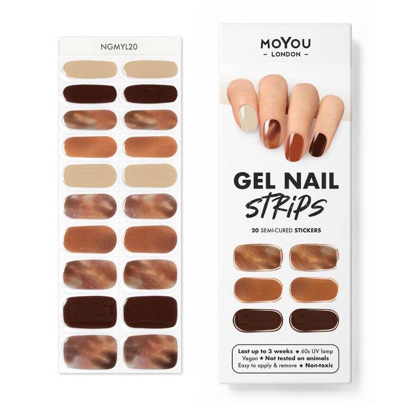 Gel Nail Strip ★ Whiskey Sour - MoYou London
