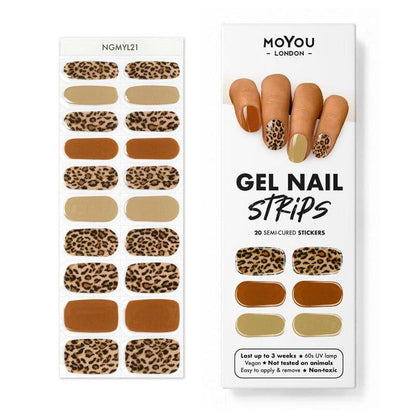 Gel Nail Strip ★ Born To Be Wild - MoYou London