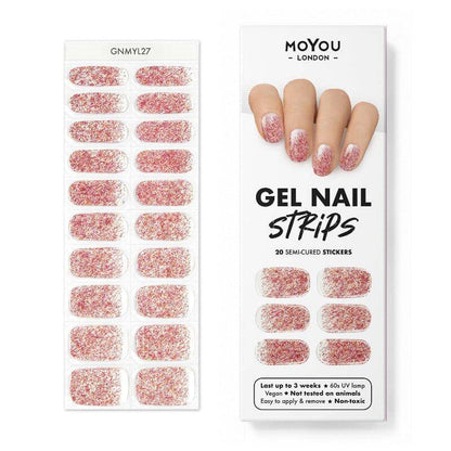 Gel Nail Strip ★ Glitter Punch - MoYou London