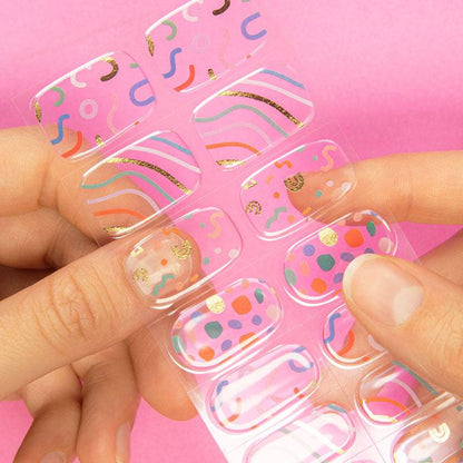 Gel Nail Strip ★ Confetti Dip - MoYou London