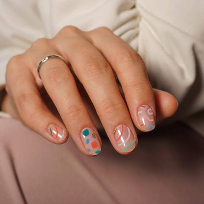 Gel Nail Strip ★ Confetti Dip - MoYou London