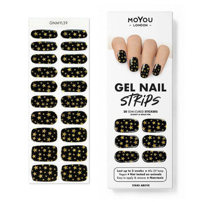 Gel Nail Strip ★ Stars Above - MoYou London