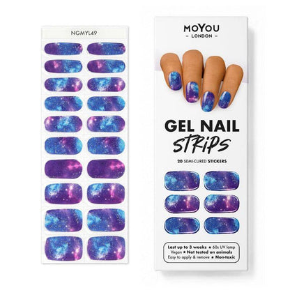 Gel Nail Strip ★ I Need Space - MoYou London